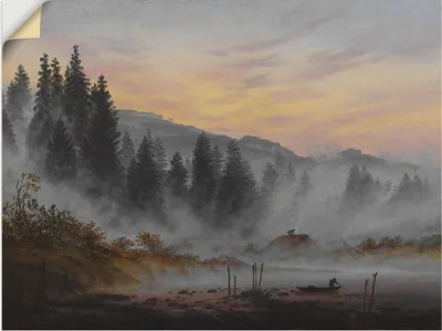 Produktbild von ARTland Wandbild, selbstklebend Der Morgen Größe: 120x90 cm