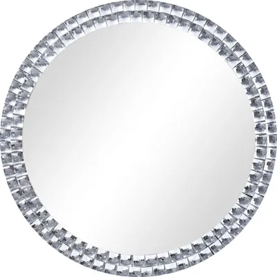 Produktbild von vidaXL Wandspiegel 40 cm Hartglas