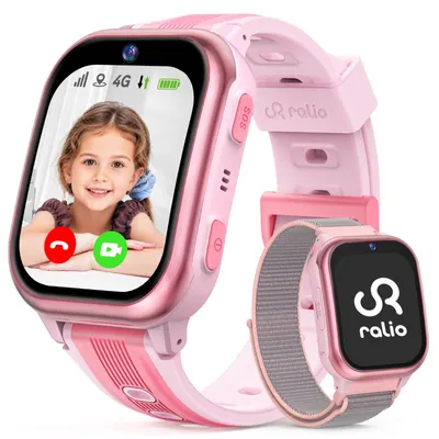Produktbild von R5 Plus Smartwatch Kinder, GPS Tracker Kinder mit gebogenes Ultra-HD-Display, Kinderuhr für Mädchen Jungen – Geschenk für kinder