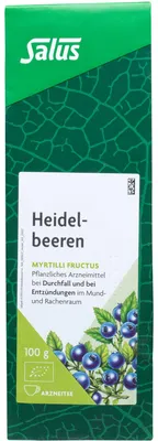 Produktbild von Salus Heidelbeeren Arzneitee, 100 g Tee