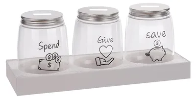 Produktbild von Sparschatulle für Kinder – Fördert den Umgang mit Geld – 21 x 9 x 9 cm