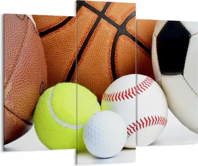 Produktbild von Bild auf Leinwand - Leinwandbild - Fußball Ball Sport Golf - 130x100cm - Wand Bild - Wanddeko - Leinwanddruck - Bilder - Kunstdruck - Wanddekoration - Leinwand bilder - Wandkunst - CB130x100-2793