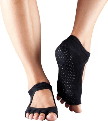 Produktbild von ToeSox Half-Toe Bellarina Black Gr. M