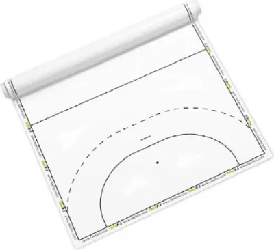 Produktbild von Taktifol Handballtrainertafel Durchsichtig Durchsichtig One Size