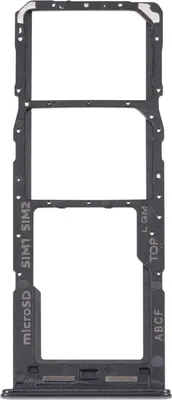 Produktbild von Samsung, SIM-Kartenhalter für Samsung A23 5G Dual Nano SIM + Micro-SD Original, Schwarz
