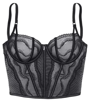Produktbild von LASCANA Corsage schwarz Größe 80 Cup C
