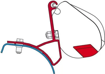 Produktbild von Fiamma Kit Renault Trafic, Opel Vivaro