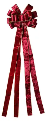 Imagen del producto de Clayre & Eef, lazo decorativo, 33 x 135 cm, color rosa, material sintético