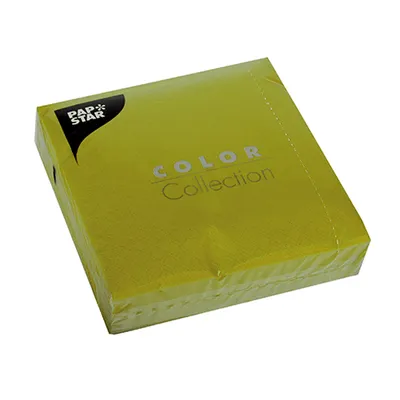 Produktbild von Papstar 86979, Grün, Olive, Seidenpapier, Einfarbig, 46 g/m², 330 mm, 330 mm