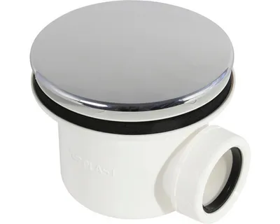 Immagine prodotto di Sifone per piatto doccia Alca A49 metallo lux ø 90 mm