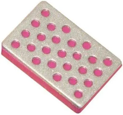 Imagen del producto de Segmento de corte de diamante fino, 20 x 30 mm, grano 500, para un pulido preciso