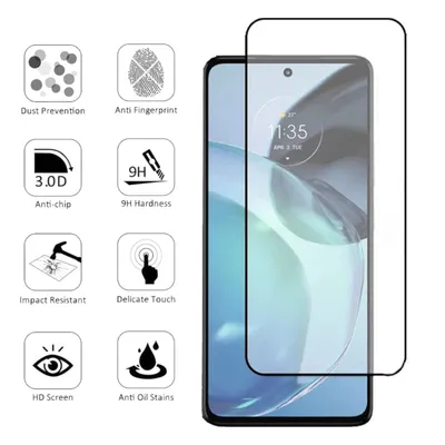 Obrázek produktu pro Pro Motorola Moto G72 3D Display Full LCD H9 Tempered Glass Screen Protector New