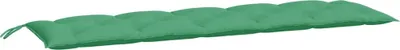 Zdjęcie produktu dla vidaXL Poduszka na ławkę ogrodową zielona 180x50x7 cm tkanina Oxford
