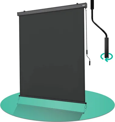 Obrázek produktu pro Výsuvná vertikální markýza Strattore / Vertikální markýza 140 x 250 cm - antracitová barva