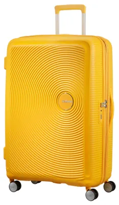Zdjęcie produktu dla American Tourister Soundbox, Spinner, Żółty, Golden Yellow, 4 szt., Kółko obrotowe, Zamek szyfrowy