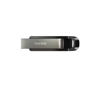Zdjęcie produktu dla SanDisk Extreme Go, 128 GB, USB Typu-A, 3.2 Gen 1 (3.1 Gen 1), 400 MB/s, Łożysko tulejowe, Stal nierdzewna