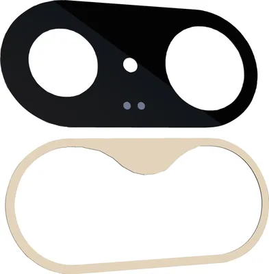 Produktbild von Google Pixel 8 Kamera Linse Glas Camera Glass Lens inklusive Kleber Glue für Reparatur