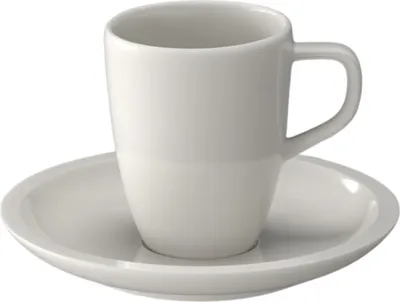 Produktbild von Villeroy & Boch 1041301410, Set, Weiß, Porzellan, Espresso, Rund, 2 Stück(e)