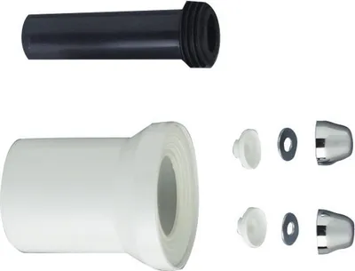 Produktbild von CORNAT WC-Anschlussset für Wand-WC, 90/180 mm, CKAG80