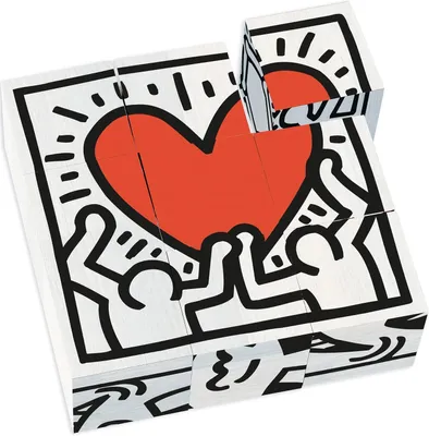 Immagine prodotto di Set di 9227 cubi Keith Haring - Multicolore - 9 pezzi