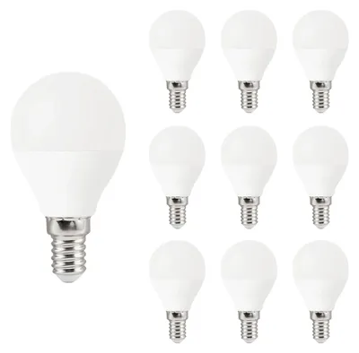Produktbild von VITO E14 LED Kugellampe G45 9W 810lm 4000K 240V 47mm 10 Stück