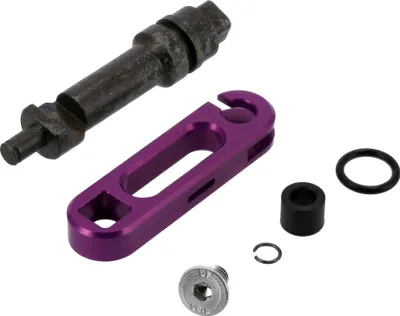 Obrázek produktu pro CNC výkonná spojková páka, fialová eloxovaná - pro Simson S51, S70, S53, S83, SR50, SR80, KR51/2