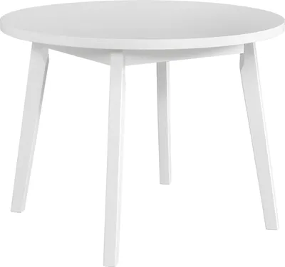 Produktbild von Esstisch Oslo 3 weiß 100x100x75 cm mit 32 mm Plattenstärke und ABS-Kante