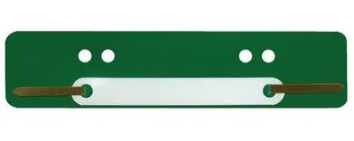 Produktbild von Heftstreifen PP m.Kst.Deckl. grün 34x150mm