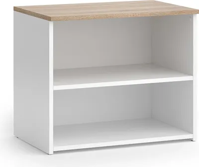 Obrázek produktu pro Nízký nábytek pod televizi Vicco Wido Bílá/Sonoma 60 x 50 cm se 2 přihrádkami, Model 56263