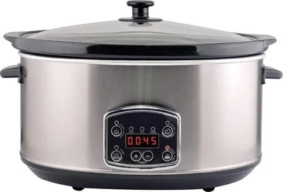 Produktbild von Elektrische Programmierbare Slowcooker mit Timer und Binnenpan