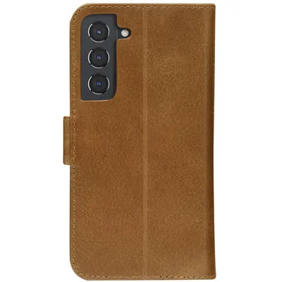 Immagine prodotto di Custodia Samsung Galaxy S22 - Vera pelle - dbramante1928 Custodia a libro - Marrone