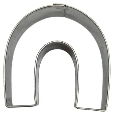 Produktbild von Keksa. Hufeisen Edelstahl 47x43mm