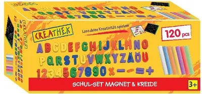 Zdjęcie produktu dla Zestaw szkolny TTC Creative Fun z magnesami i kredą