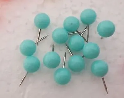 Produktbild von Reißzwecken Blau rund