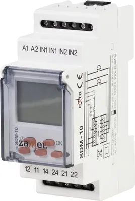 Immagine prodotto di Comando campanella 230V LCD SDM-10 EXTA Zamel