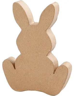 Produktbild von Osterhase, H 18 cm, T 2,5 cm, 1 Stk [HOB-26516]