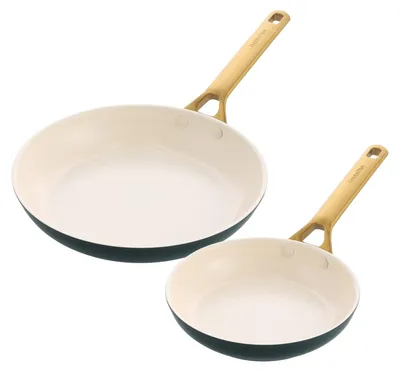 Produktbild von GreenPan CC010214-001, Frittierset, Grün, Aluminium, Keramik, Gold, Edelstahl