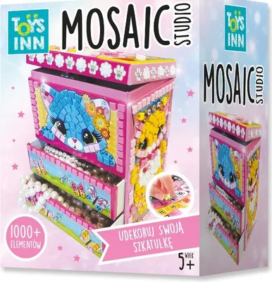 Zdjęcie produktu dla Stnux Szkatulka Mozaika Kotek Stn8059 98059