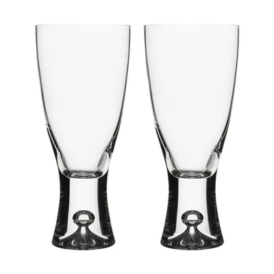 Produktbild von Iittala Tapio Bierglas - 30 cl - Klar - 2 Stück