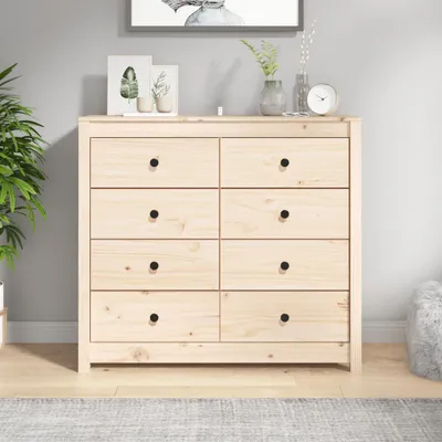 Zdjęcie produktu dla Szafka boczna 100x40x90 cm lite drewno sosnowe