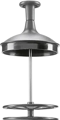 Obrázek produktu pro Bialetti 00AGR394, Manuální, Černá, Hliník, 80 mm, 190 mm