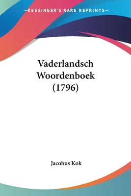 Produktbild von Vaderlandsch Woordenboek (1796)