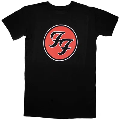 Immagine prodotto di Maglietta nera da donna con il logo dei Foo Fighters