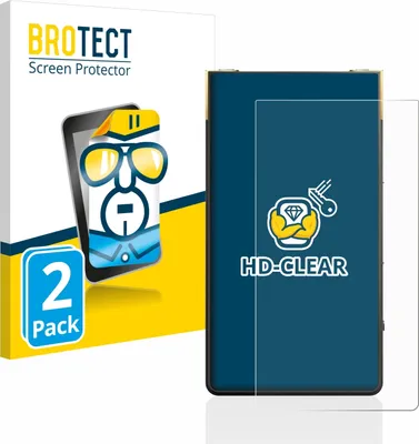 Produktbild von 2x Für Sony Walkman NW-ZX707 Schutzfolie BROTECT Displayschutz Display Schutz Folie Klar Transparent
