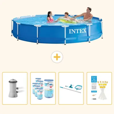 Produktbild von Frame Pool Rund - 366x76 cm - 5-teilig SCB94