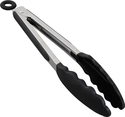 Produktbild von Bergner BG-3210, Silikon, Edelstahl, Silikon, Edelstahl, Schwarz, Edelstahl, 305 mm