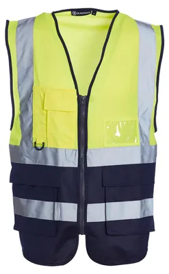 Immagine prodotto di Gilet di salvataggio premium Blackrock Gelb & Marine, con tasche, gilet di sicurezza
