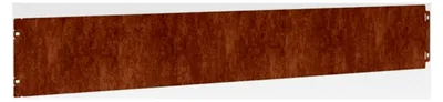 Produktbild von Rasenkanten 50 Stück, Flexible Rasenkante, Beeteinfassung für Garten, Innenhof, Weg, Beetumrandung, Gartenumrandung, Cortenstahl