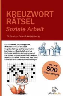 Produktbild von Kreuzworträtsel Soziale Arbeit - 56 Rätsel mit Lösungen | Fachbegriffe spielerisch lernen