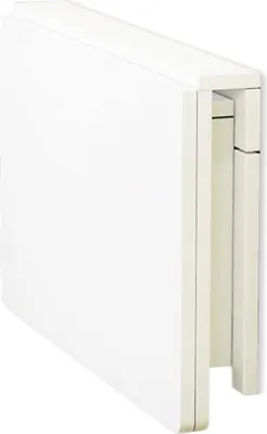 Produktbild von Platzsparender Wandklapptisch - Multifunktional - Weiß - Massivholz - 100 x 50 x 33 cm